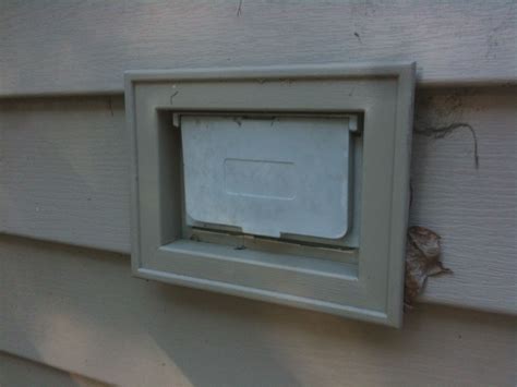 add surface mount electrical box to vinyl siding|vinyl siding receptacle box.